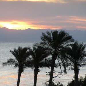 Рассвет в Акабском заливе