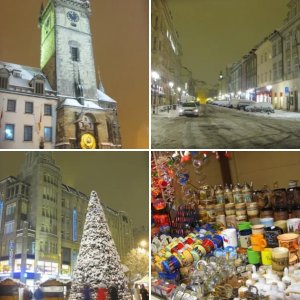 Прага 2010 снежная и не очень