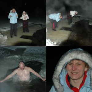 Крещение в Новосельцево 18-19.01.2011