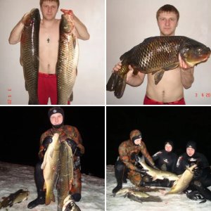 Подводая охота зима 2010-2011