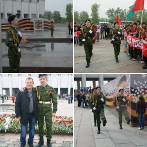 Почетный Караул у вечного огня 09.05.12