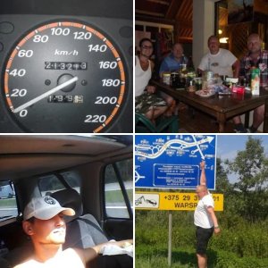 На север порядка 2000 км.