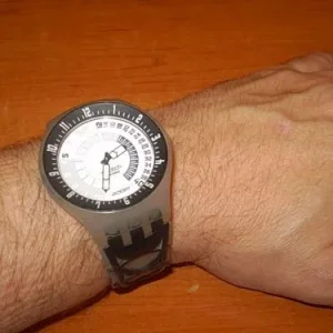 Часы-Глубиномер SWATCH
Кварц.Батарейка. Бюджетней не бывает.