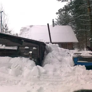 Снежная зима 2011