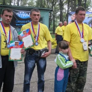 Международный кубок батискафа.У нас третье место.