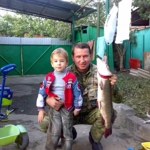 С сынулей