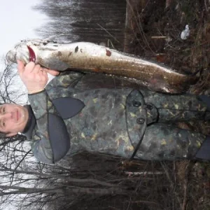 2-я эксп. Первый налим 2,7кг.