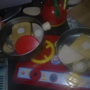 А у сына уже все готово