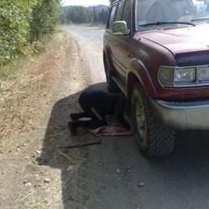 бревно застряло:)))