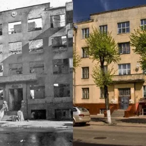 знаменитый "Дом со львами" в центре города
