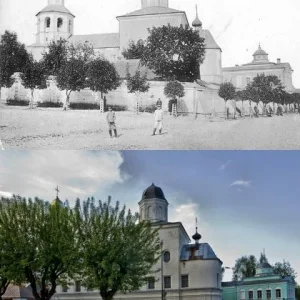долгое время был выставочной галереей, ныне опять действующий монастырь