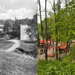 Марсово поле вид с холма