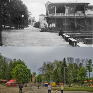 нынешнее Марсово поле в центральном парке