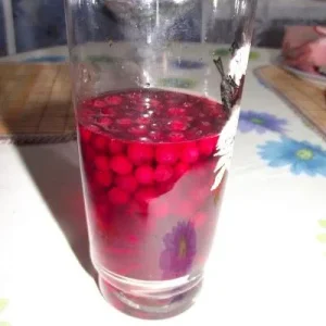 Клюквеный морс
