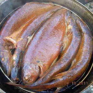 Спускаем лишний пар, и осматриваем продукт
