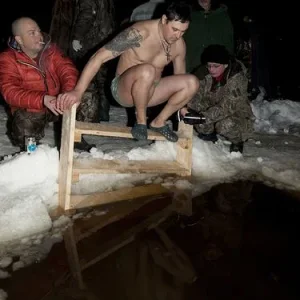 я на крещение