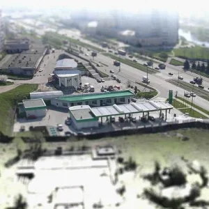 Tilt shift, Игрушечный город