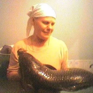 79b517dcae55 четвёртый сазан и пятый трофей. Сазан 8,2 кг взят на Ш.котлованах ружьём аллигатор 600 в сентябре 2006 года второго числа.