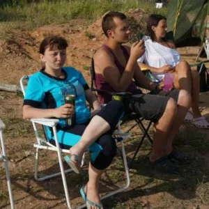 ...хорошо сидим..