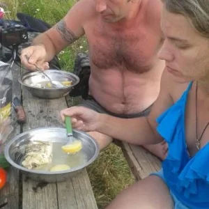 Уха на берегу Вазузы