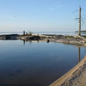 Карелия. Остров на Топозере