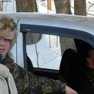 на трассе