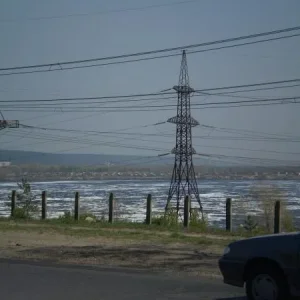 Самара. Волга. ГРЭС