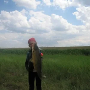 Витя с сазаном2