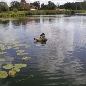 Когда под водой увидел, думал на 10 ку потянет...