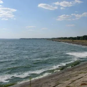 дамба Каховского водохранилища