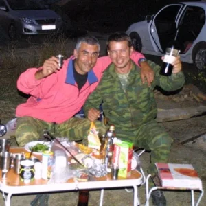 на лимане.