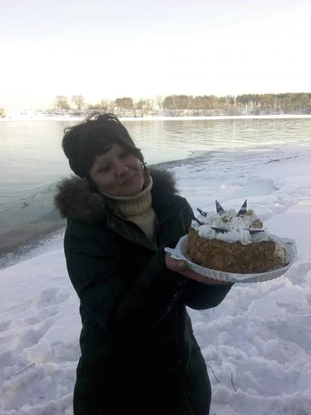 был и тортик))) Но баранинка все ж душевнее)))