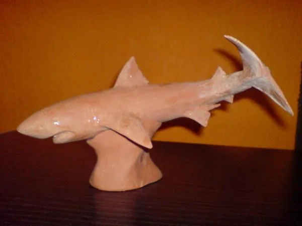 Carcharodon carcharias. Сделано для Хулиганки...