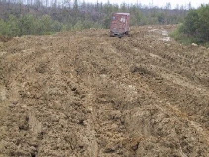 Федеральная трасса на Оху))