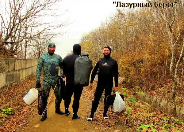 Идем на мокрые дела - Я,Димка и Леха