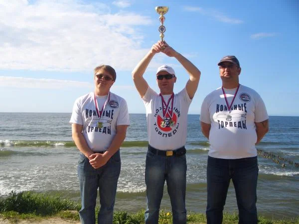 Кожаные торпеды.1-е место на кубке 2011.Балтийское море