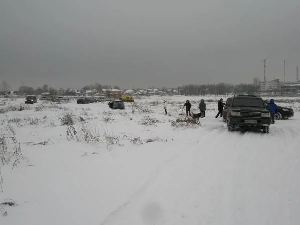 кто где застрял, там и припарковался)