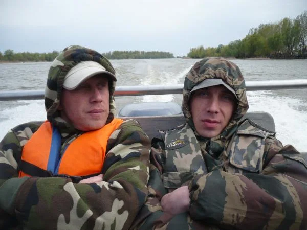 на моторе