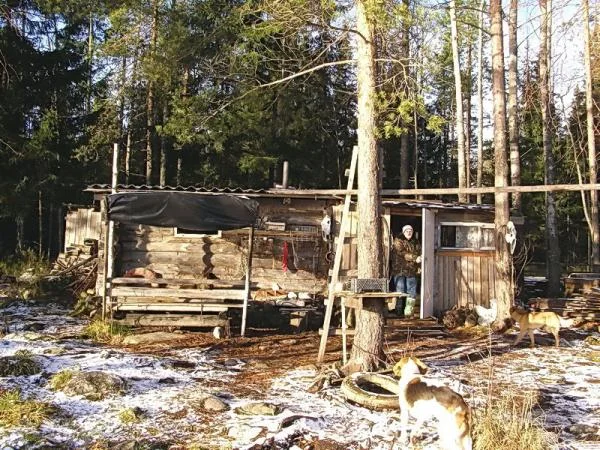 Онего. Рыбацкая изба.