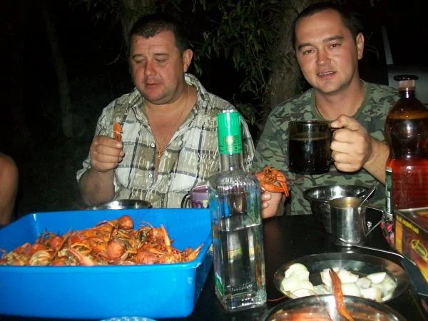 Отмечаем приезд