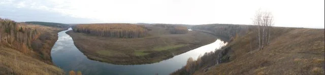 панорама со скал