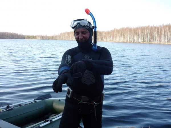 первый выход на воду