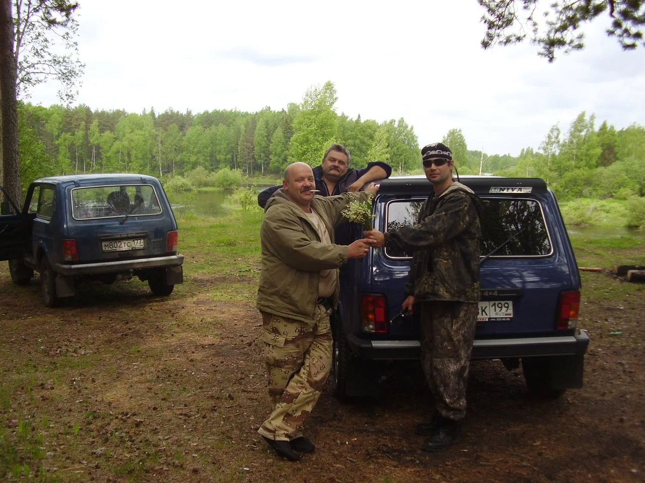 Рыбинка.Июнь 2008. Река Реня