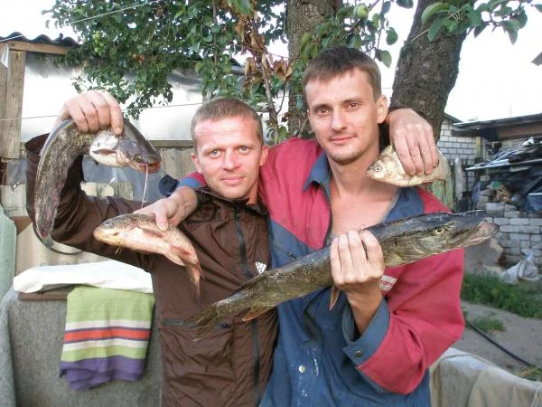 с братом после бредня