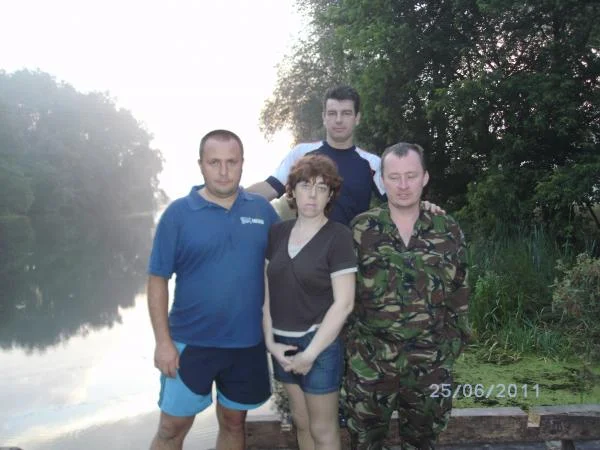 С друзьями,,, перед охотой.