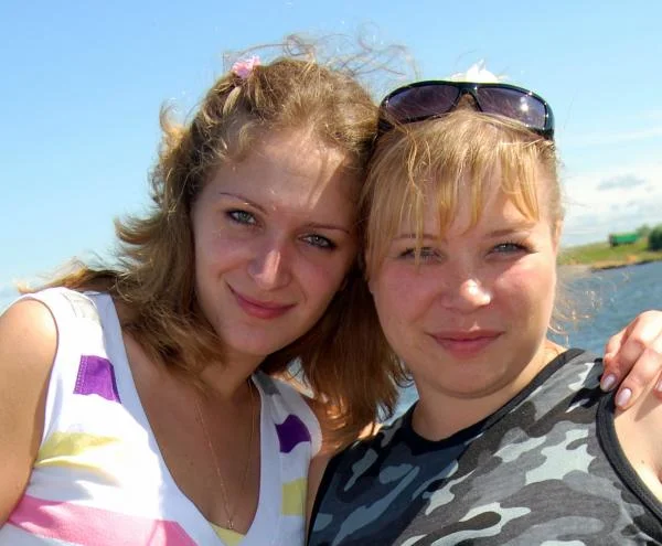 с Олькой)) лето 2009