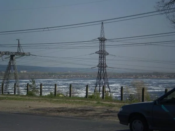 Самара. Волга. ГРЭС