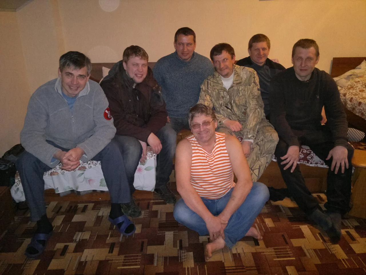 сбор перед нырялкой
