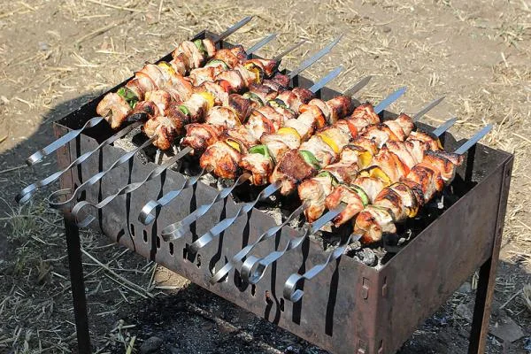 Шашлык из сазана