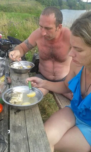 Уха на берегу Вазузы